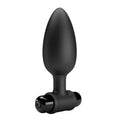Pretty Love Vibra Butt Plug II Black