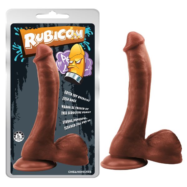 Rubicon 10 Inch dildo brown