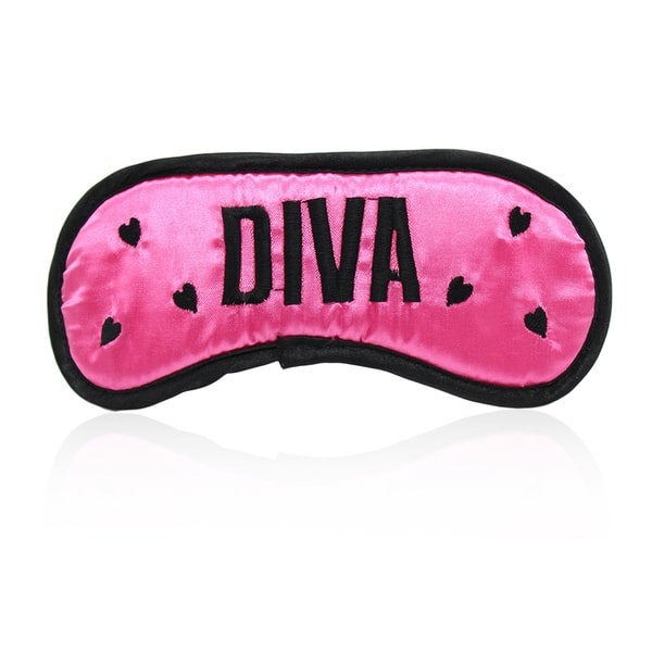 Diva Blindfold Pink And Black