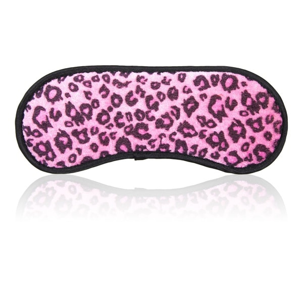 Pink Leopard Blindfold