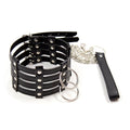4 Layer Collar And Leash Black