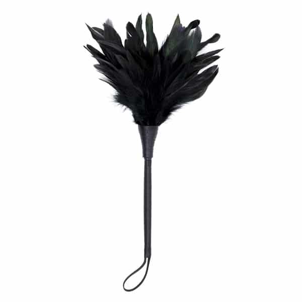 Feather Duster Tickler Black