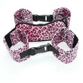 Blindfold With Wrist and Ankle Cuffs Leapard Pink