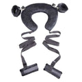 Bondage Pillow With Handcuffs Black