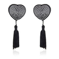 Heart Nipple Pasties With Tassels