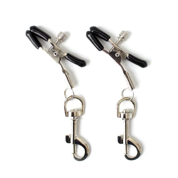 Nipple Clamps With Connectors
