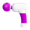 Pretty Love Power Massager Pink And White Rechargeable