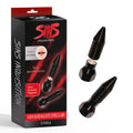 Sins Inquisition Screw Shaped Magnetic Nipple Clamps Silver