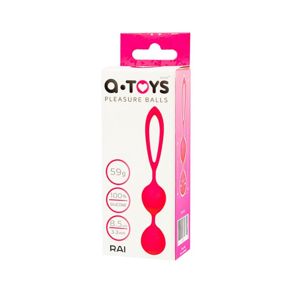 A Toys Rai 8.5cm Pleasure Balls Red