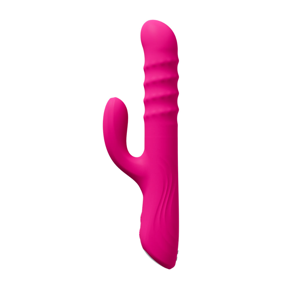 Velvo Rotating Beaded G-Spot & Clit Rabbit Vibrator