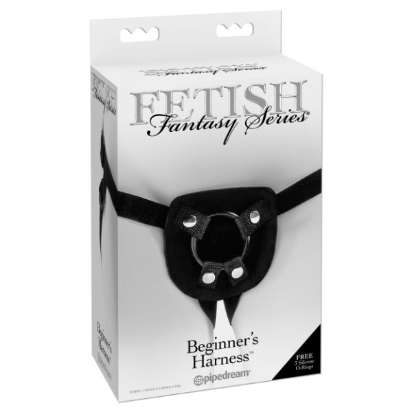 Fetish Fantasy Series Beginners Harness With 3 O-Rings